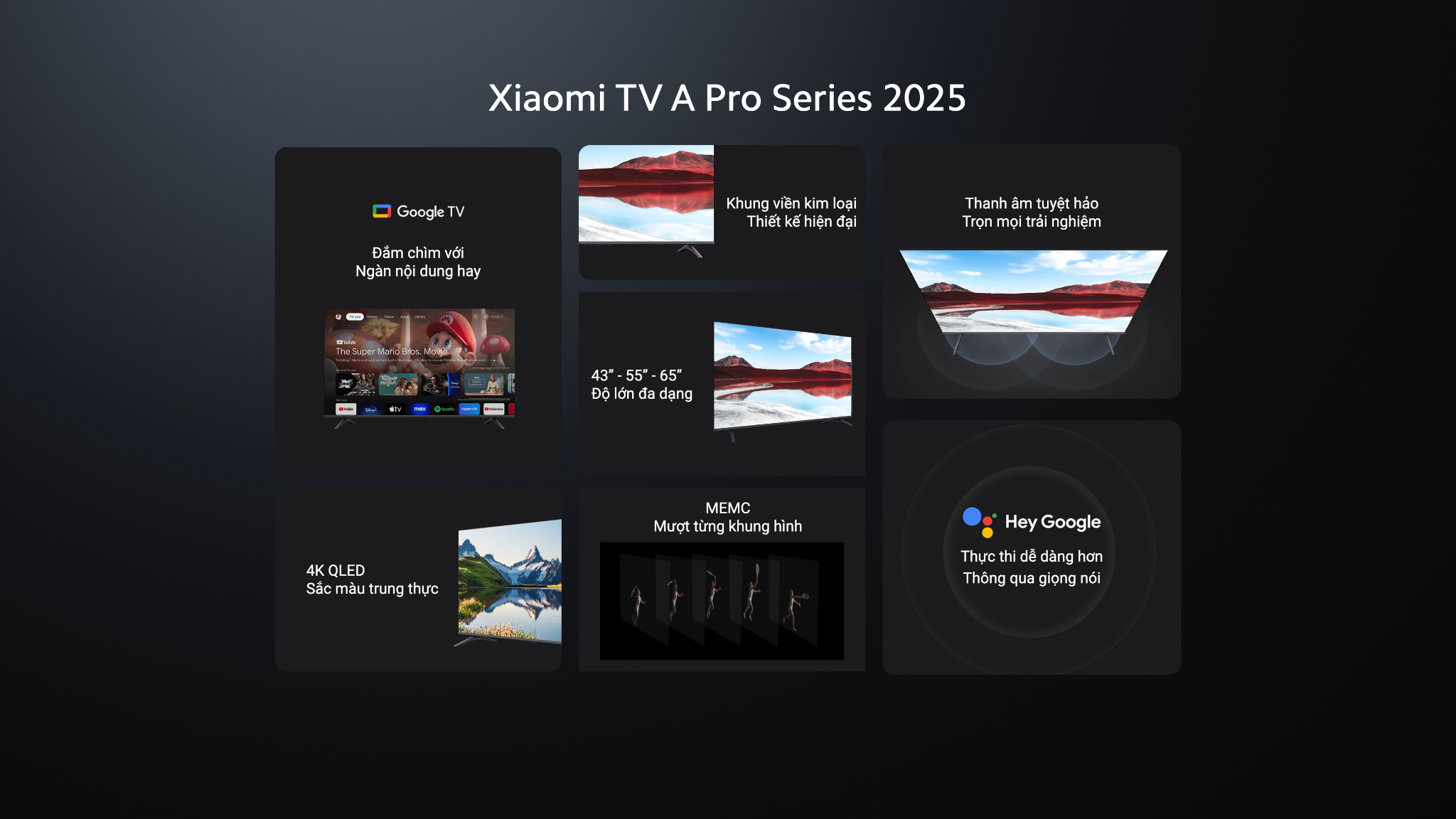 Trải nghiệm màn hình vô cực, chân thực từng khoảnh khắc với Xiaomi TV A Pro Series 2025- Ảnh 4.