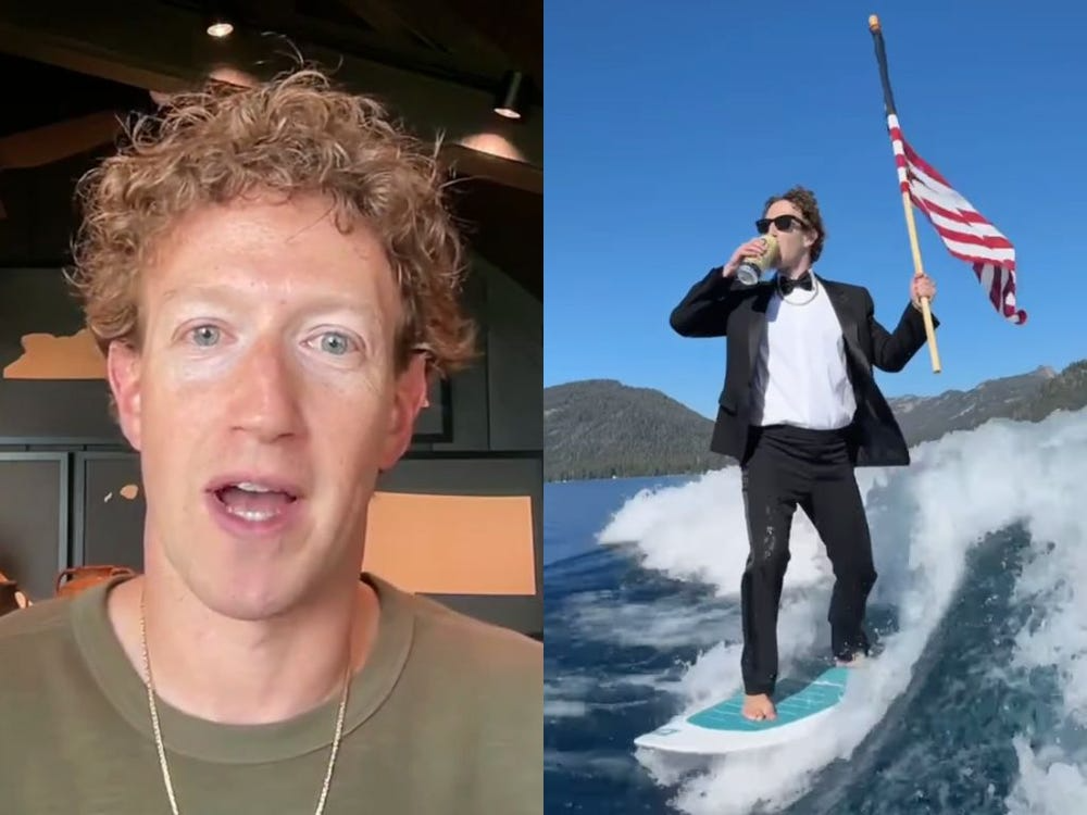 Mark Zuckerberg và hành trình "lột xác" phong cách: Từ ông trùm công nghệ giản dị đến hình tượng "cool ngầu"- Ảnh 1.