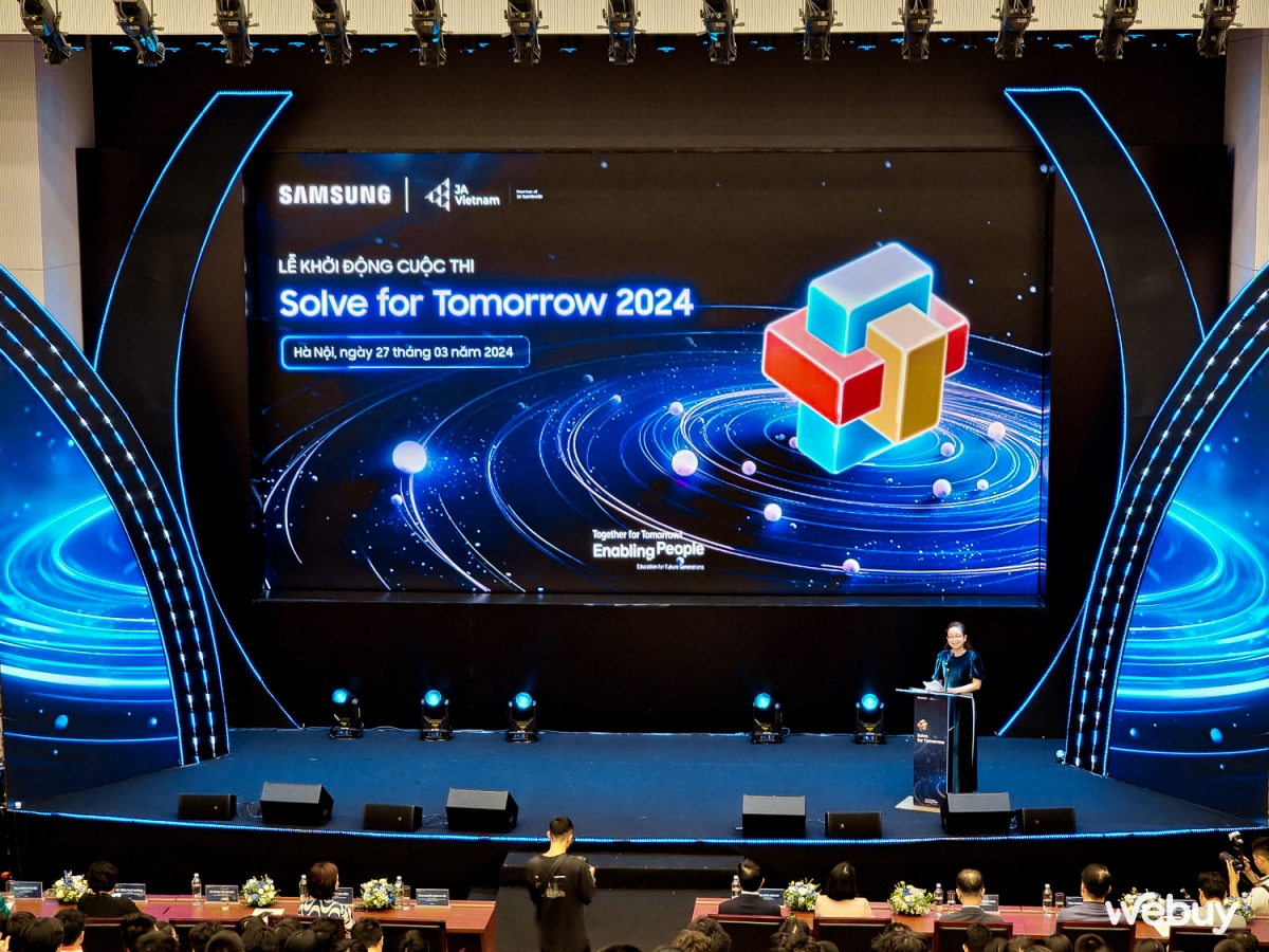 Samsung khởi động Solve for Tomorrow 2024: Tổng giải thưởng đến 8 tỷ, hứa hẹn thu hút hơn 2000 bài dự thi- Ảnh 1.