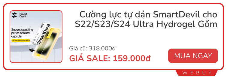 Tai nghe chống ồn Anker 489.000đ, dán màn hình cong 159.000đ, sạc nhanh 67W 390.000đ và loạt deal "xịn" dịp cuối tháng- Ảnh 5.