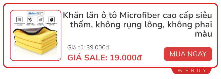 10 Deal đồ gia dụng cực cần thiết, giá rẻ như cho: 50.000 đồng mua được vài món- Ảnh 6.