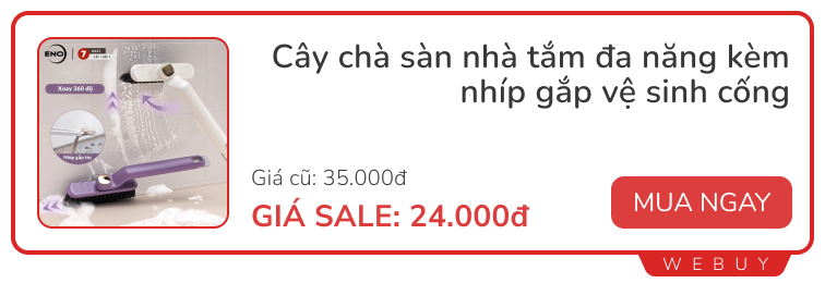 10 Deal đồ gia dụng cực cần thiết, giá rẻ như cho: 50.000 đồng mua được vài món- Ảnh 7.