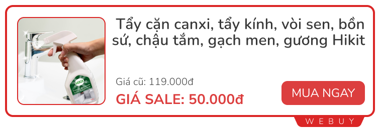 10 Deal đồ gia dụng cực cần thiết, giá rẻ như cho: 50.000 đồng mua được vài món- Ảnh 2.