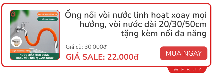 10 Deal đồ gia dụng cực cần thiết, giá rẻ như cho: 50.000 đồng mua được vài món- Ảnh 9.