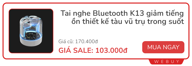 5 mẫu tai nghe trong suốt độc lạ, giá sale chỉ từ 103.000 đồng- Ảnh 2.