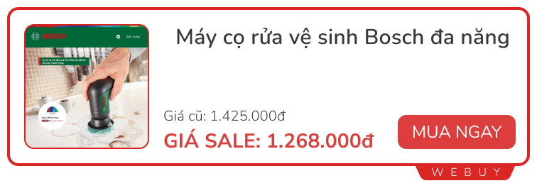 Máy cọ rửa cầm tay: Vệ sinh nhà vừa nhàn vừa sạch nhưng phải biết chọn đúng loại- Ảnh 7.