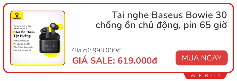 Cuối tuần săn sale: Loa Magsafe 429.000đ, iPhone 11 chỉ 8.88 triệu, máy cạo râu Xiaomi giảm 23%...- Ảnh 10.