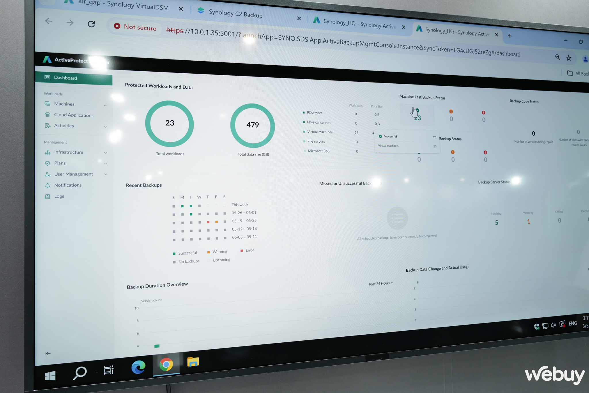 Synology giới thiệu thêm giải pháp bảo vệ dữ liệu cho doanh nghiệp bên cạnh NAS truyền thống- Ảnh 5.