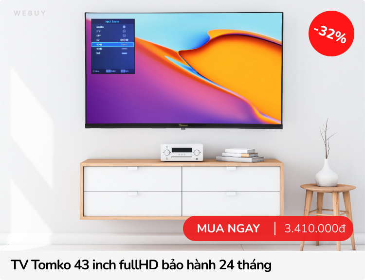 Xem bóng đá ở nhà sướng hơn với 4 kiểu đồ này: Có món đang sale 46%, nhận ship hỏa tốc đỡ phải chờ lâu- Ảnh 1.