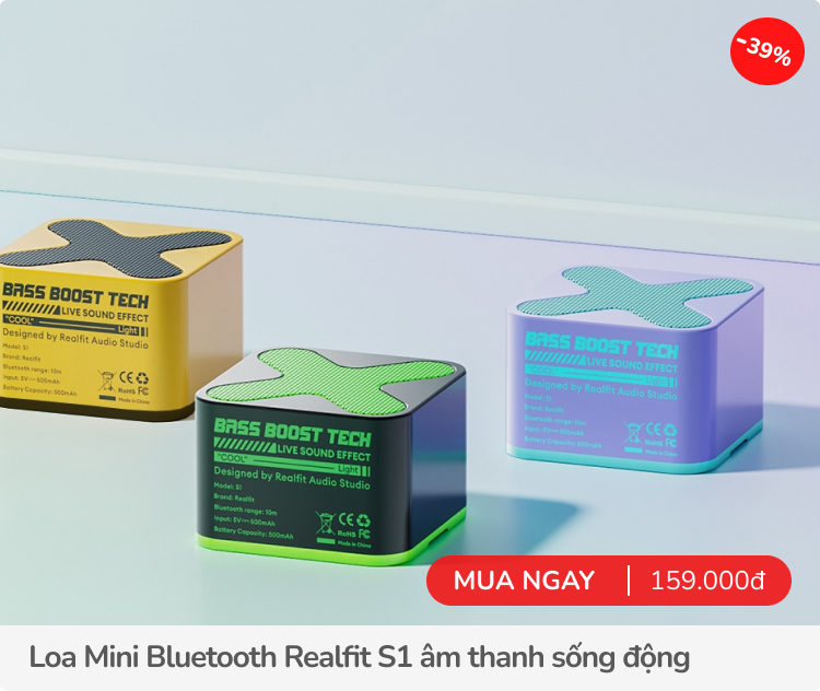 6 mẫu loa mini nhỏ gọn trong lòng bàn tay: Khó tìm điểm chê vì giá chỉ từ 80.000 đồng- Ảnh 2.