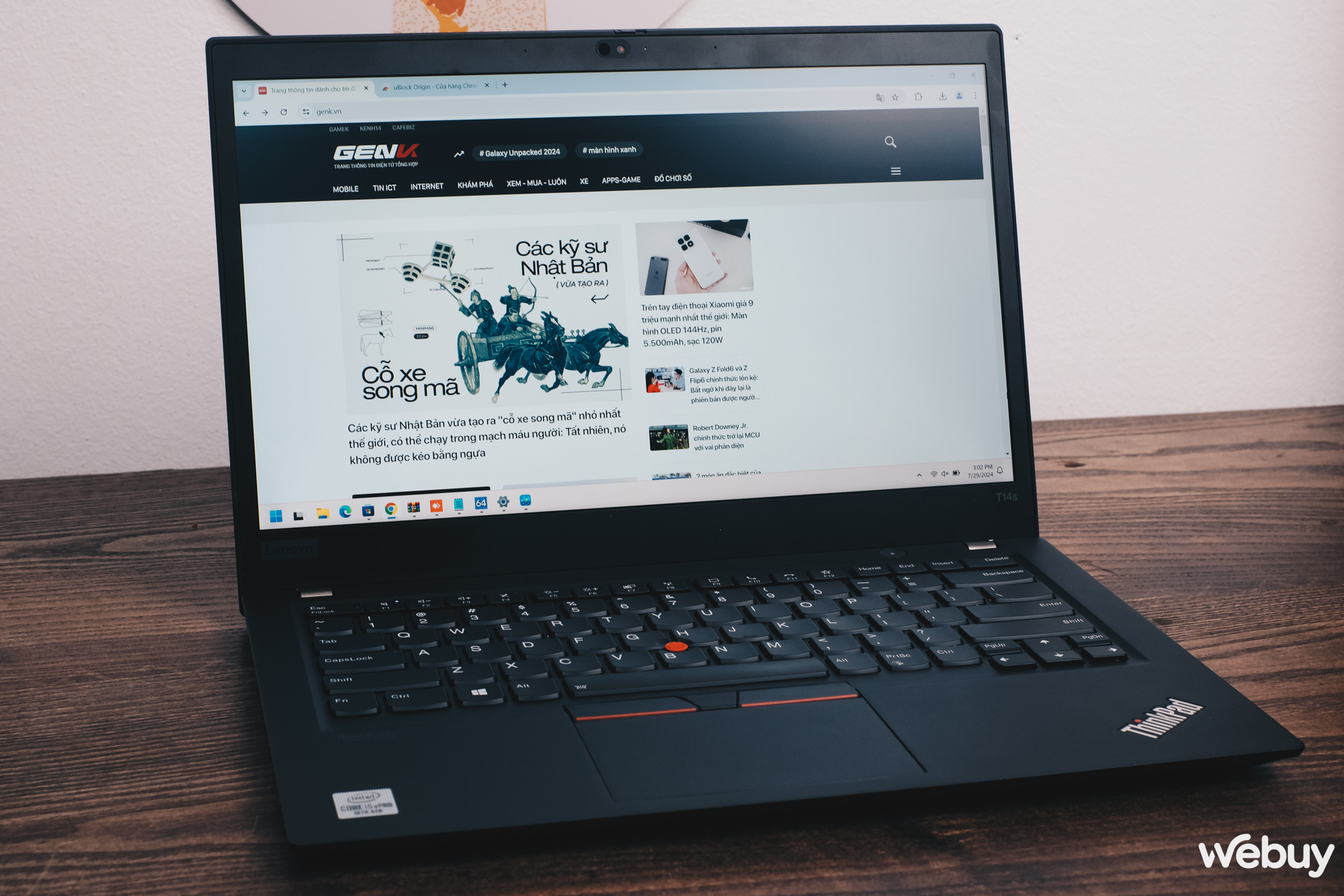 Chưa đến 10 triệu đã sở hữu mẫu ThinkPad này: Nhẹ chỉ 1.2Kg, RAM 16GB, đủ cổng kết nối, thiết kế bền bỉ- Ảnh 3.