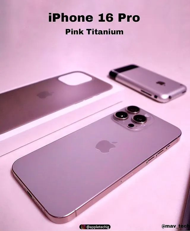 Tất cả đồn đoán trước đây đều sai: Màu Hồng mới nhất trên iPhone 16 Pro Max sẽ có diện mạo như thế này!- Ảnh 2.