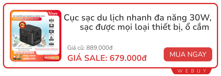 Đầu tháng lượm deal đồ hay ho: Vừa nghe nhạc, vừa chiếu sáng, đầu sạc siêu tiện lợi khi đi du lịch- Ảnh 12.