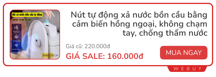 Loạt phụ kiện đang sale cho nhà tắm thông minh: Vừa sạch đẹp lại cực hợp với hội người lười- Ảnh 1.