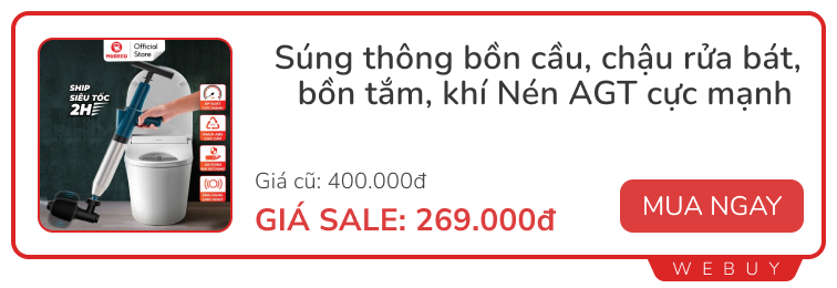 Loạt phụ kiện đang sale cho nhà tắm thông minh: Vừa sạch đẹp lại cực hợp với hội người lười- Ảnh 8.