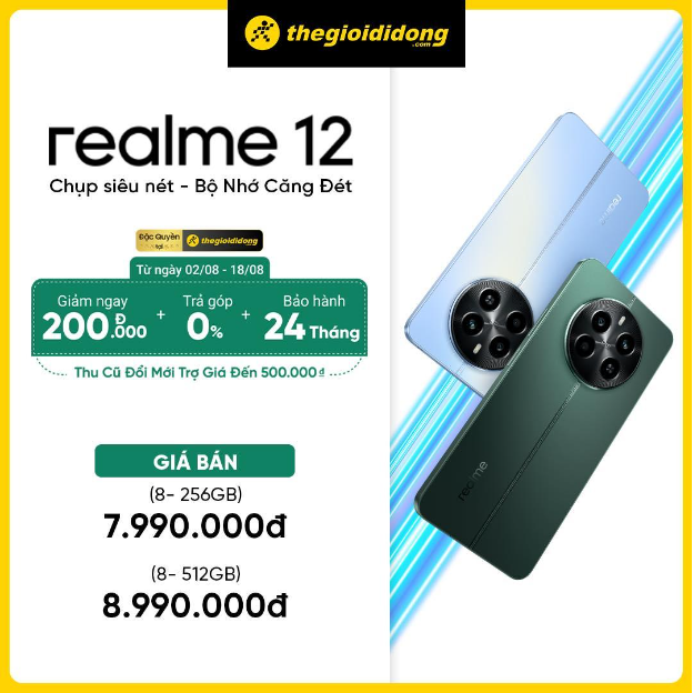 Cách realme 12 chinh phục người dùng mùa back-to-school tại Thế Giới Di Động- Ảnh 4.