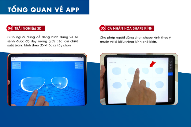 Visual Tech ra mắt ứng dụng trải nghiệm tròng kính Freeform Consult - đa tính năng và chân thật!- Ảnh 5.